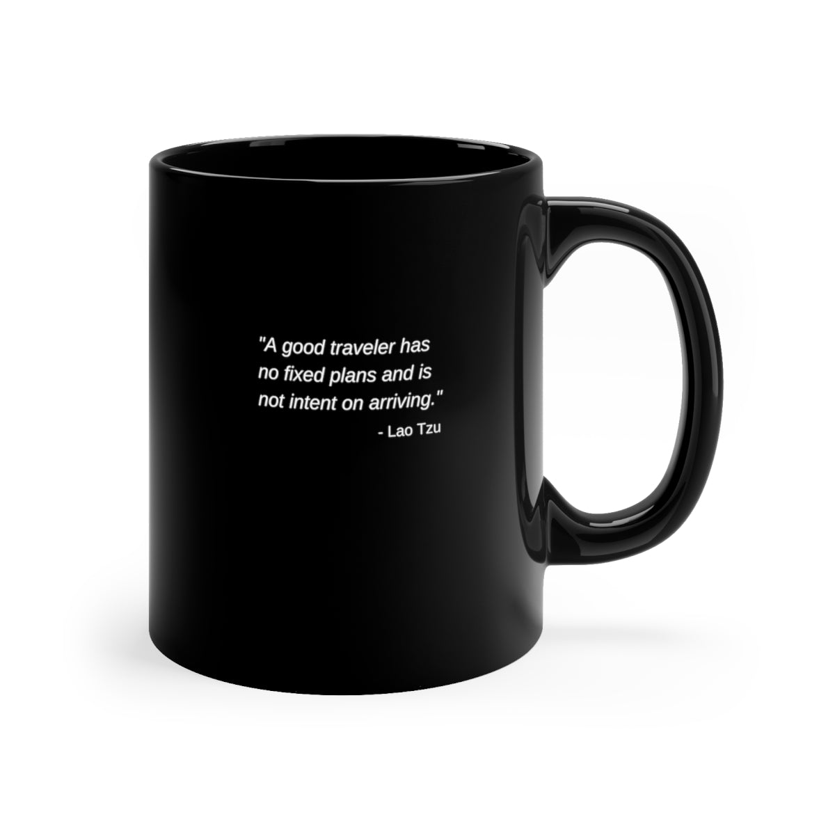 A Good Traveler - 11oz Black Mug