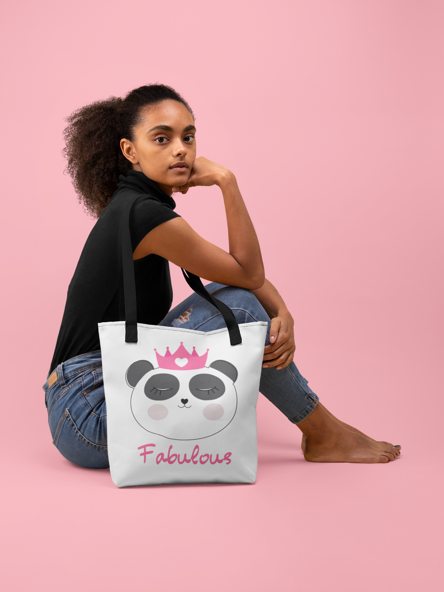 Fabulous Panda Tote Bag