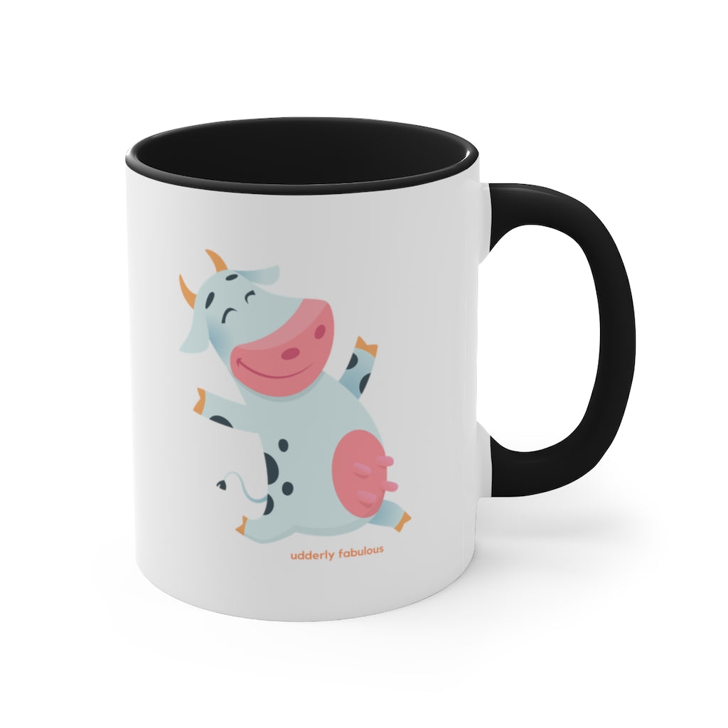 Udderly Fabulous Cow Coffee Mug, 11oz