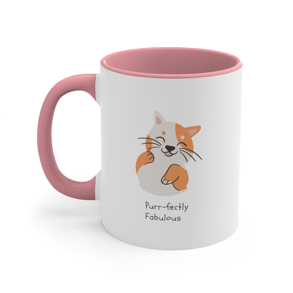 Purr-fectly Accent Coffee Mug, 11oz