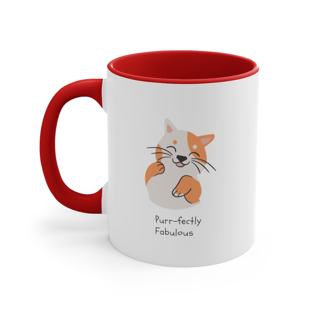 Purr-fectly Accent Coffee Mug, 11oz