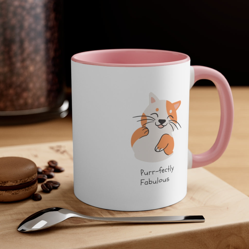 Purr-fectly Accent Coffee Mug, 11oz