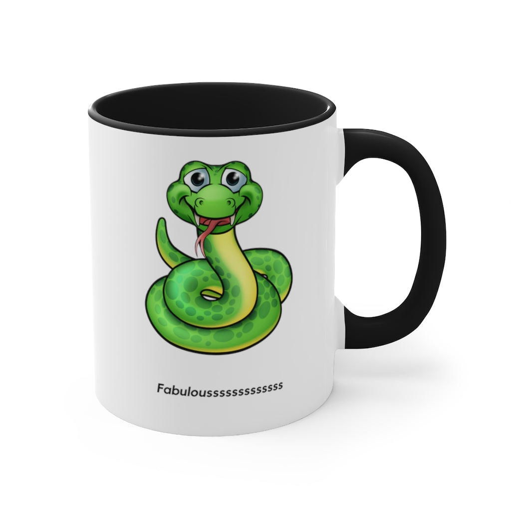 Fabulousssssssssssss Accent Coffee Mug, 11oz