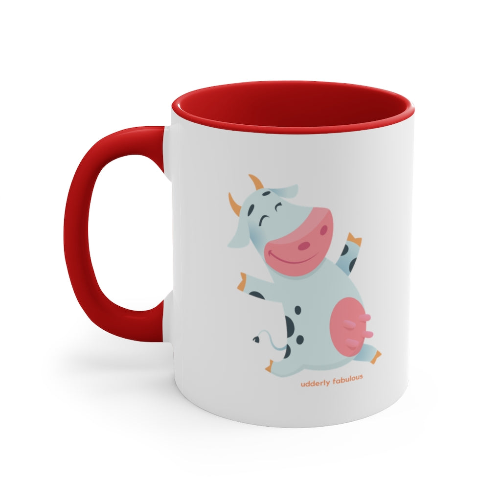 Udderly Fabulous Cow Coffee Mug, 11oz